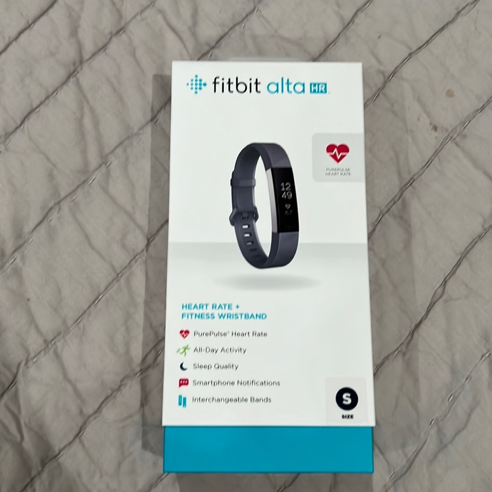 Fitbit Alta HR Small charcoal band